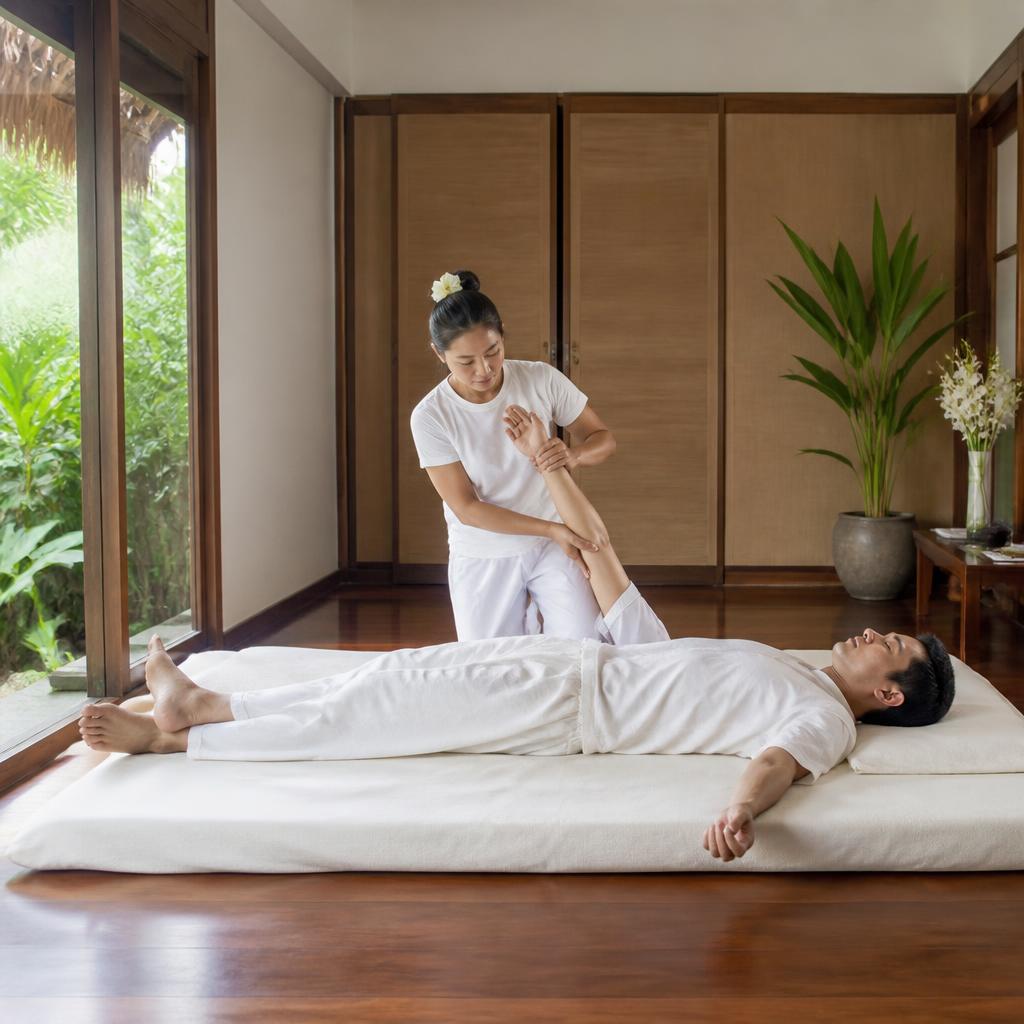 Thai Yoga Stretch